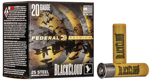 20 Gauge 3" Steel #2  1 oz 25 Rounds Federal Shotgun Ammunition
